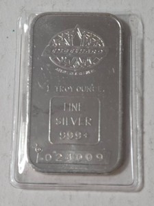 1 Troy Oz. Fine Silver Bar -Engelhard  Assayers &amp Refiners 024009- Sealed
