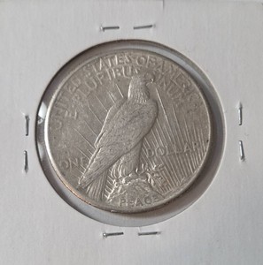 1925-P Silver Peace Dollar - MS63