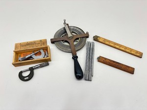 Lot of Vintage Lufkin and Stanley Measuring Devices&nbsp