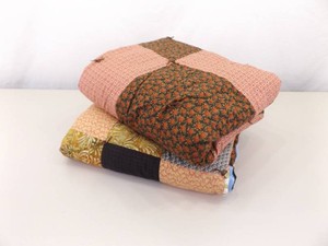 2 Medium Sized Hand Made Patchwork Quilts