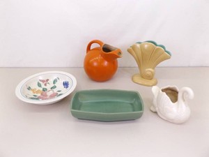 Lot of Vintage Red Wing Planters etc.