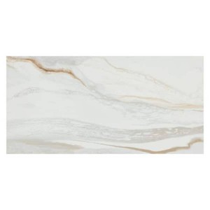 (19) Delle Ondas Rectangle 16 in. x 32 in. Polished Beige Porcelain Marble Look Floor and Wall Tile (269 sq. ft.)