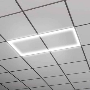 (7) 2 x 4 ft. Selectable 600045003000 Lumens, Integrated LED, Surround Architectural Slim Frame Panel, 4-Selectable CCT