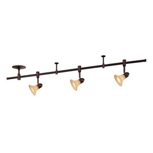 (2) RK60 Series 4 ft. 3-Light Oil-Rubbed Bronze Track Lighting Kit
