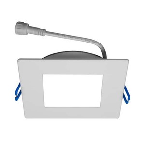 (11) 6 in. Square 5000K Remodel IC-Rated Recessed Integrated LED Edge Lit Downlight Kit