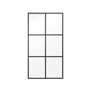 29-34 in. x 55-12 in. x 14 in. (6mm) Frameless Sliding Bathtub Door Glass Panels in Ingot (For 50-60 in. Doors)