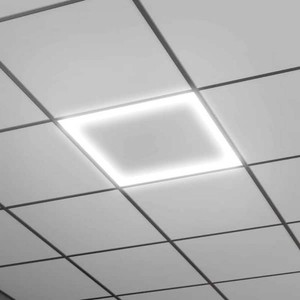 (4) 2 x 2 ft. Selectable 450032002000 Lumens, Integrated LED, Surround Architectural Slim Frame Panel, 4-Selectable CCT