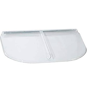53 in. W x 38 in. D x 2-12 in. H Premium Heavy-Arched Flat Window Well Cover