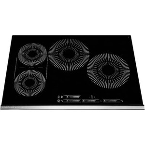 Gallery 30 in. Induction Modular Cooktop in Black with 4 Burner Elements, including Bridge Burner for Griddle