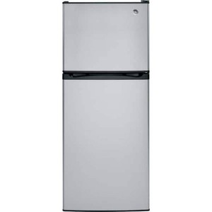 GE 11.6 cu. ft. Top Freezer Refrigerator in Stainless Steel, ENERGY STAR