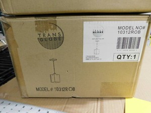 transglobe pendant light model 10312rob