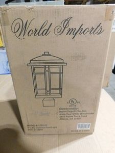 World Imports 9-inch Outdoor LED Post Light (Model 9702-21)