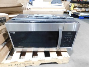 Samsung 30 in. 1.7 cu. ft. 1000 W Fingerprint Resistant Stainless Steel Over-the-Range Microwave