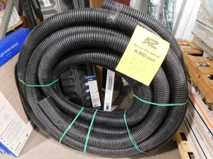 3 in. x 100 ft. Singlewall Perforated Drain Pipe