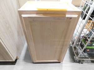 Recessed Panel 18 in. W x 12 in. D x 30 in. H Assembled Wall Kitchen Cabinet in Unfinished