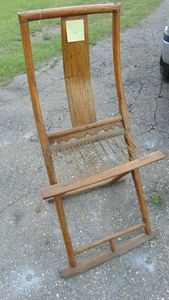Antique Chinese Traveler Chair