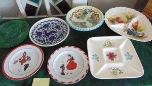 Assorted Trays and Plates