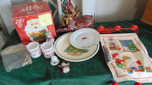 Assorted Christmas Decor Items