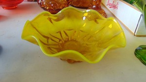 Unique Yellow BowlDish