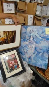 2 Botanical, Ross Rolshoven and Unknown Artist. Bennet Brien 1981 Signed Poster