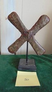Katanga Bronze Cross Currency, Congo Region