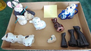 Assorted Cat Figures