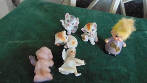 Vintage Figures, Including Josef Figure