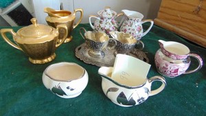 Assorted Sugar and Creamer Sets