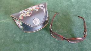 Ed Hardy Case and Sunglasses