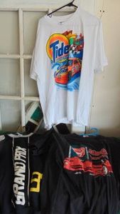 Tide XL, Dodge XL, and Grand Prix S Shirts