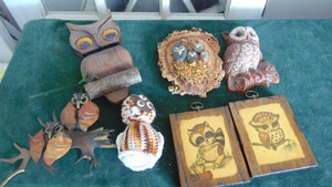 Vintage Owl Decor