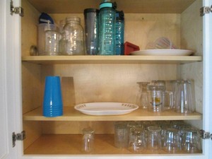 Upper cupboard content to include v...