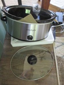 Brand new Stainless Steel Crock Pot...