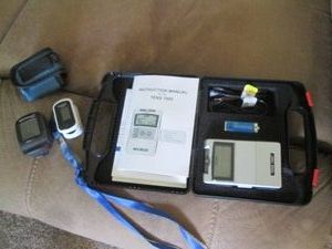 Tens 7000 unit and pulse oximeters...