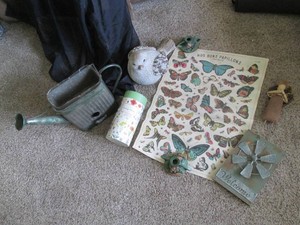 Butterfly Poster, large Bird figure...