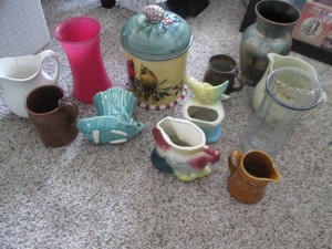 Collection of assorted decorative p...