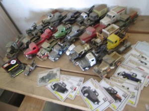 Collection of die cast replica vint...
