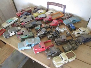 Die Cast replica car, truck and mot...