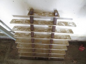 Acrylic car organizer shelf approx ...