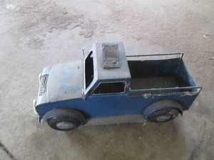 Vintage metal Truck home decor...