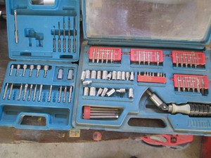 Impact Nut driver and drill bit set...