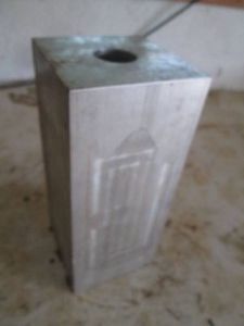 Aluminum block for drill press...