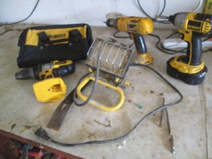 Dewalt tool bag, 38in drilldriver...