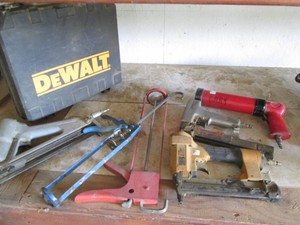 Caulking guns, pneumatic nailers an...