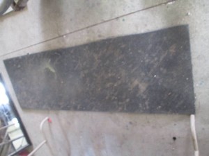 Rubberized anti-fatigue mat approx ...