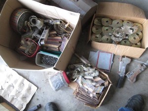 Huge lot of assorted Collated roofi...