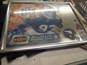 Miller Lite NFL superbowl XXXVI bar...
