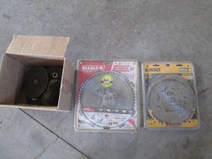 Grinding discs, Carbide saw blades...