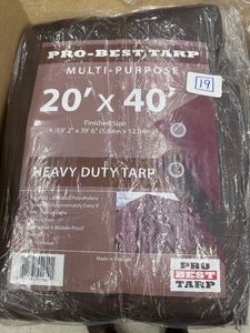 20 x 40 HEAVY DUTY TARP