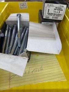 HEX BOLT LOT - 60 pcs